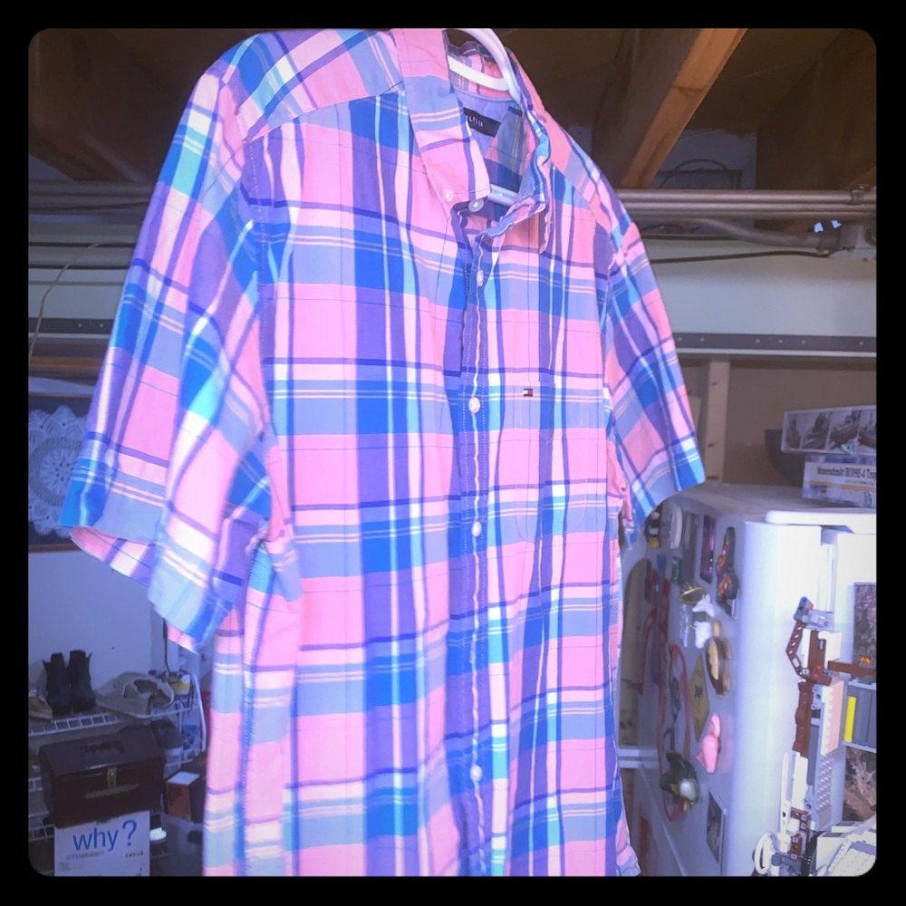 Tommy Hilfiger Short sleeve button down Mens